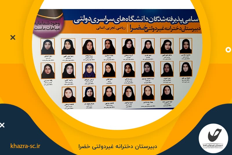 دبیرستان دخترانه غیر انتفاعی خضرا